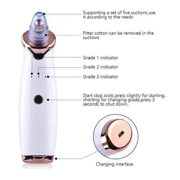 DERMASUCTION VACUUM PORE CLEANER